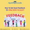 eBay seller account with feedback
