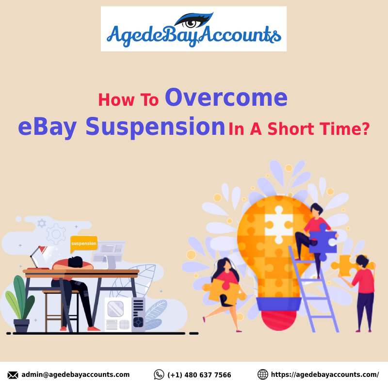 how to over come eBay suspension