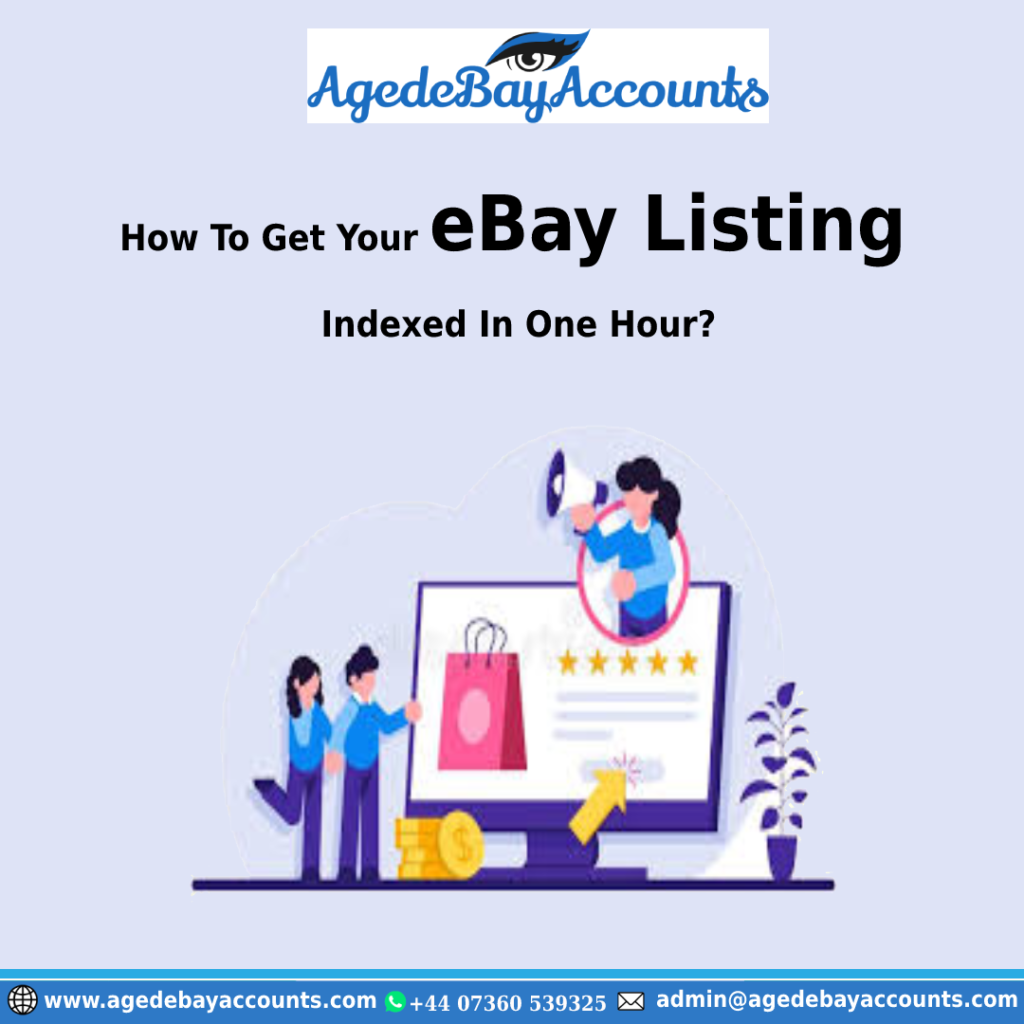 index your eBay listings within one hour